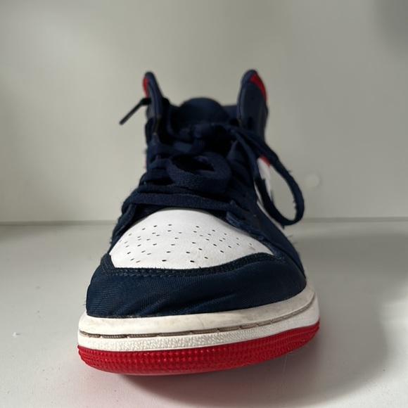 Jordan 1 Red Navy - Picture 6 of 7
